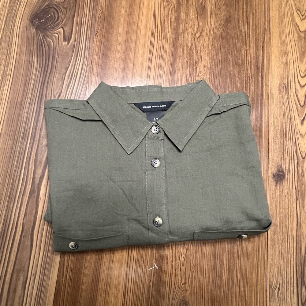 Club Monaco for Ralph Lauren 100% cotton shirt size S NIB